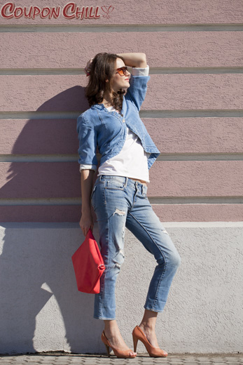  Denim With heels